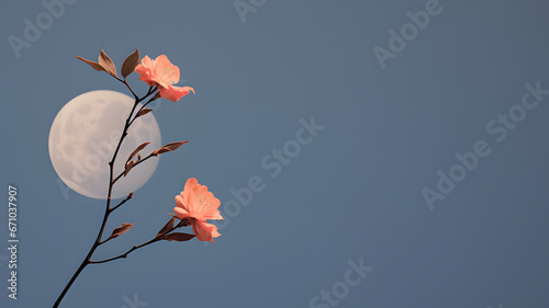 red flowers
