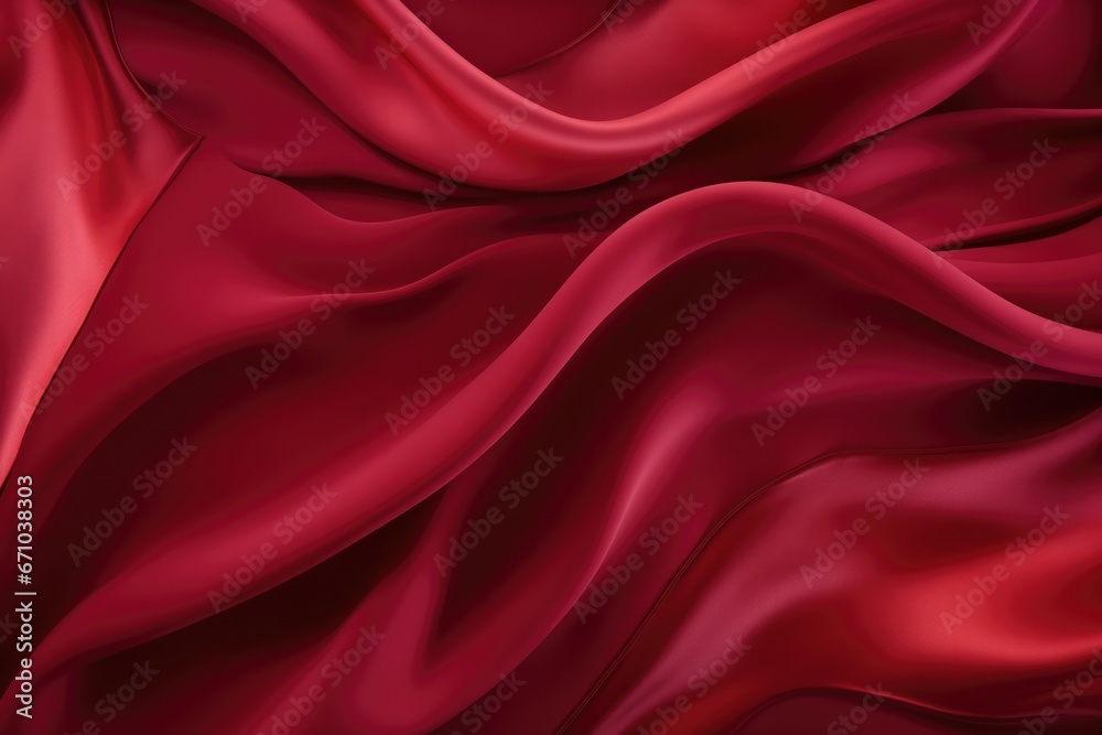 Abstract Maroon Silk Texture With Royal Red, Oil Marble Effect Abstract Maroon Silk Texture With Royal Red, Oil Marble Effect