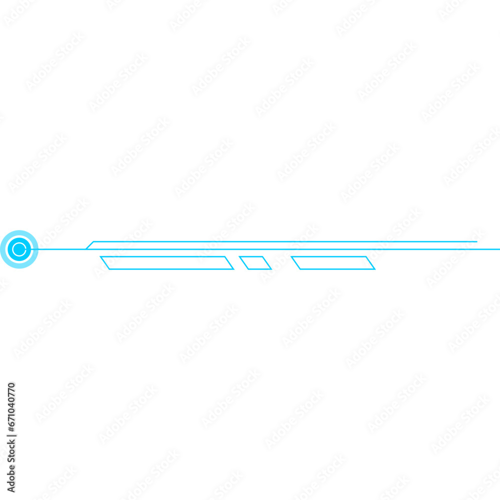 HUD Line Element HUD Line Element