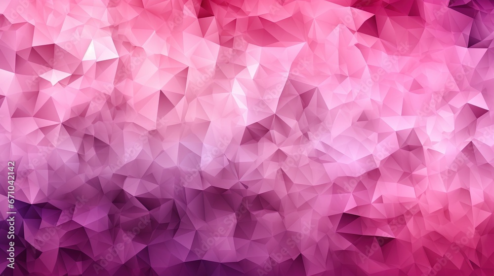  a very pretty pink and purple background with lots of small triangles.  generative ai