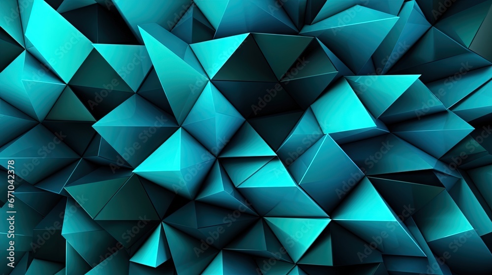 a blue abstract background with a lot of small triangles on it. generative ai a blue abstract background with a lot of small triangles on it. generative ai