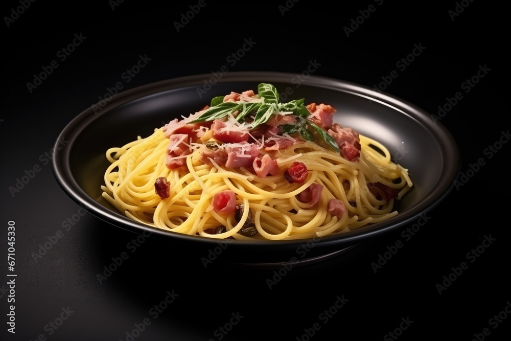 Classic Spaghetti Carbonara Dish Classic Spaghetti Carbonara Dish