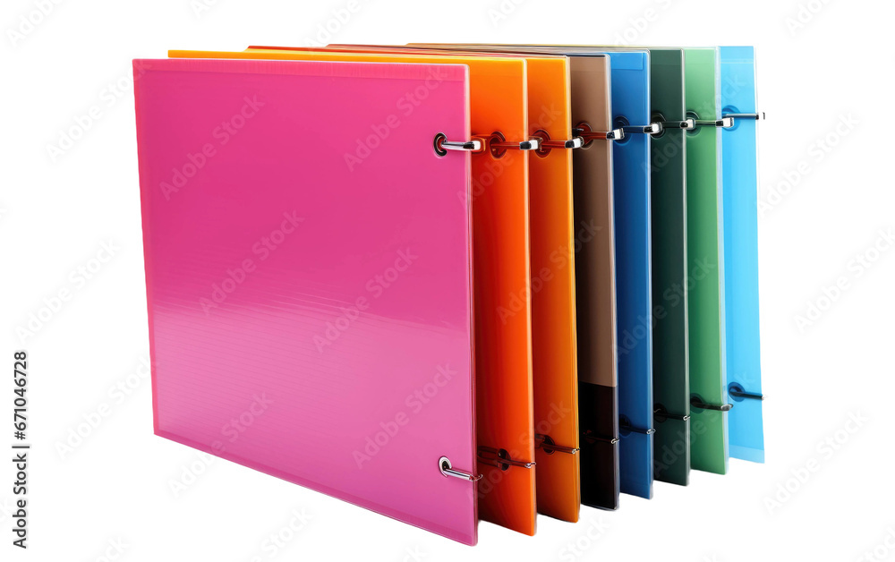 Essential Binder Divider Sections Transparent PNG Stock Illustration ...