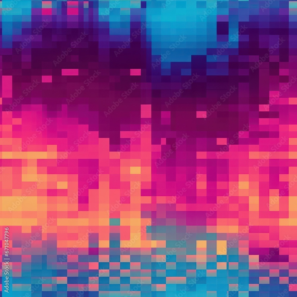 Abstract background with interlaced digital glitch and distortion effect. Futuristic neon cyberpunk design. Retro futurism, webpunk, rave 80s 90s cyberpunk aesthetic techno neon colors Abstract background with interlaced digital glitch and distortion effect. Futuristic neon cyberpunk design. Retro futurism, webpunk, rave 80s 90s cyberpunk aesthetic techno neon colors