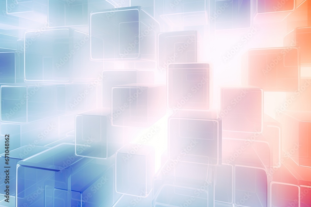 Fototapeta premium Light translucent background for a website