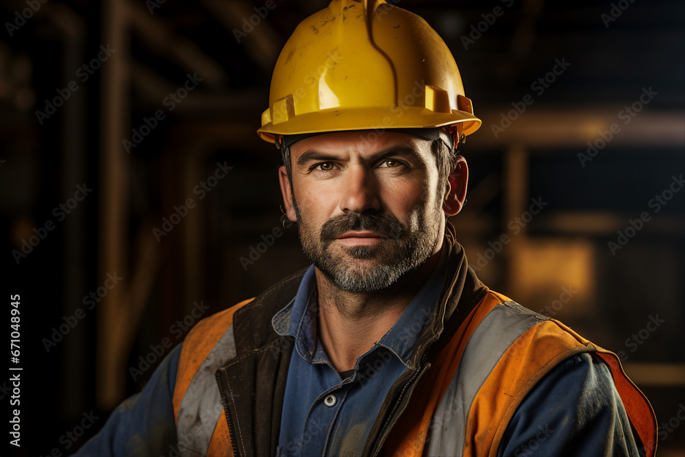 Photography of handsome nice man professional worker created with generative AI Photography of handsome nice man professional worker created with generative AI