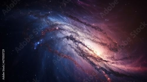 Exploring the Hyperrealistic Galactic Abyss - A Detailed Universe Representation