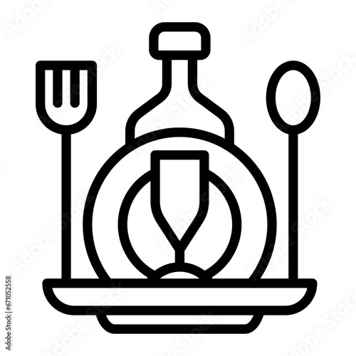 Food And Wine Fests Icon