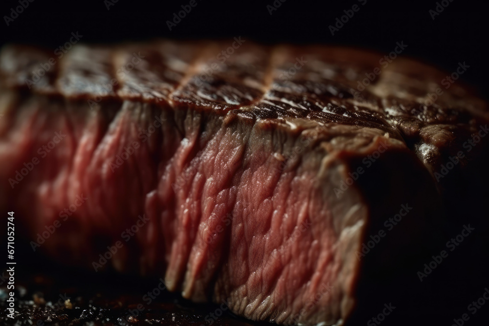 extreme close up of food, fresh and 