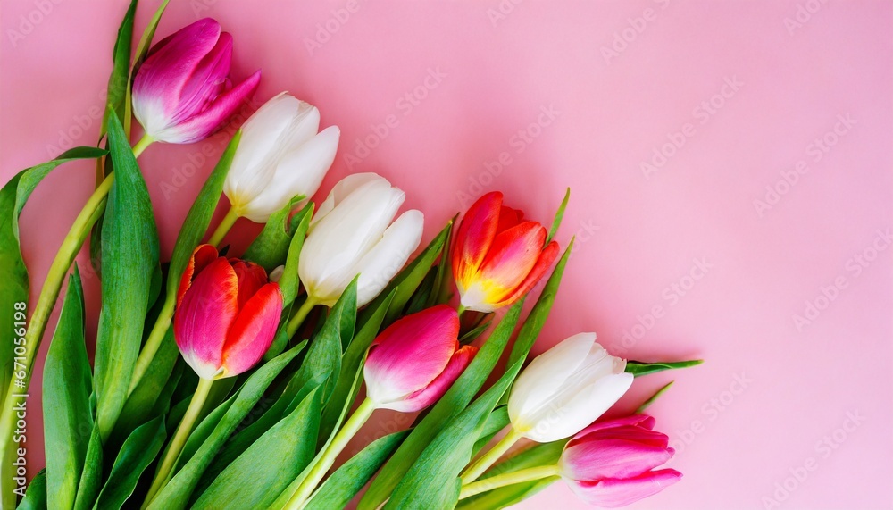 bouquet of tulips for Valentine's Day bouquet of tulips for Valentine's Day