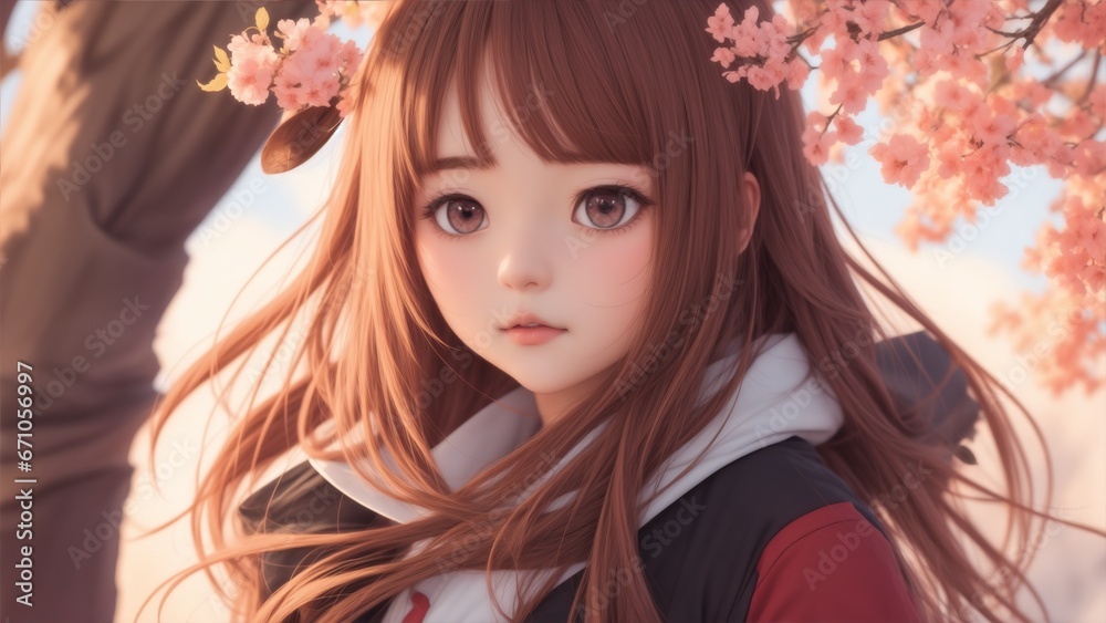 Very Beautiful Japanese Anime Girl Very Beautiful Japanese Anime Girl