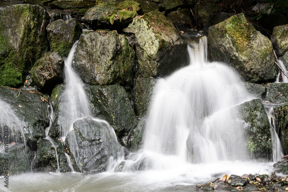 Fototapeta premium waterfall in the mountains