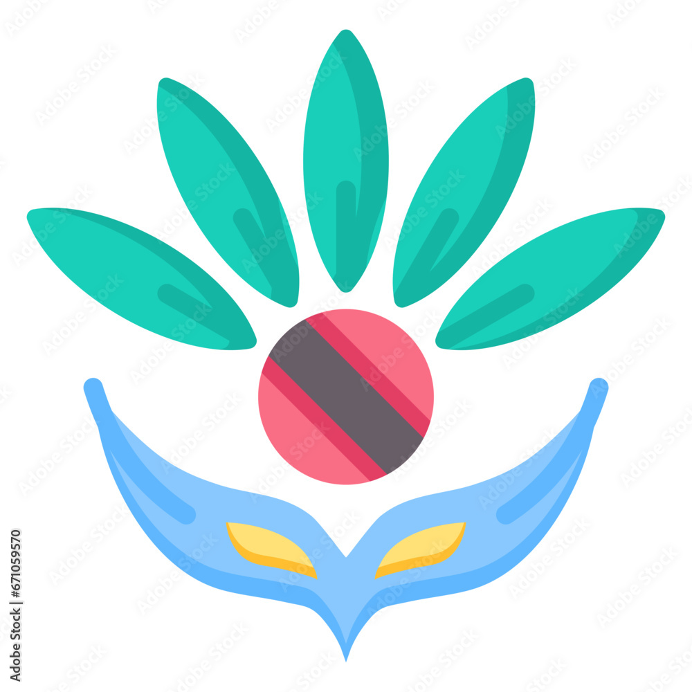 Trinidad And Tobago Carnival Icon