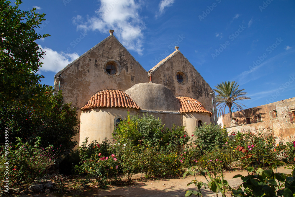 Fototapeta premium Kloster Arkadi Kreta Griechenland