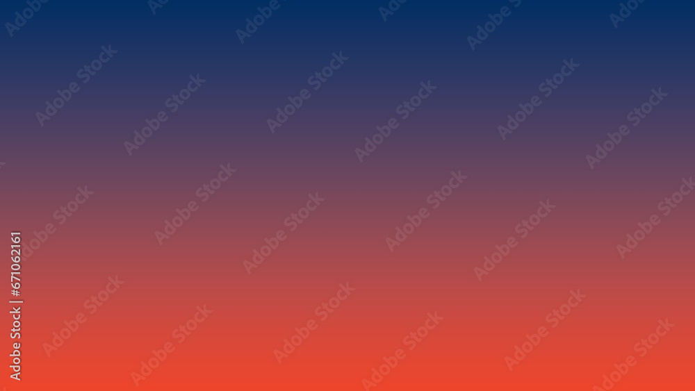 blurred mixture of dark cyan-blue and cinnabar solid color linear gradient background 