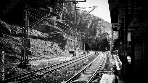 railway in the city