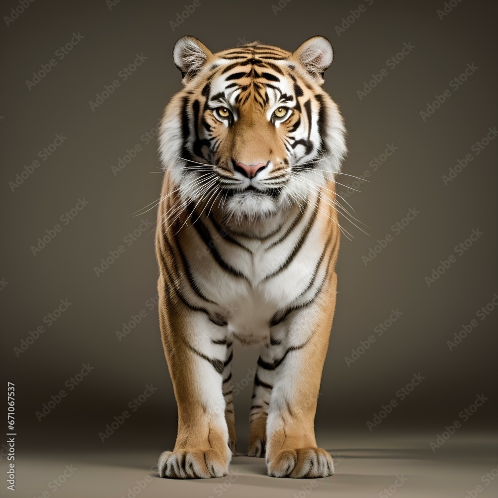 tiger animal on isolated background tiger animal on isolated background