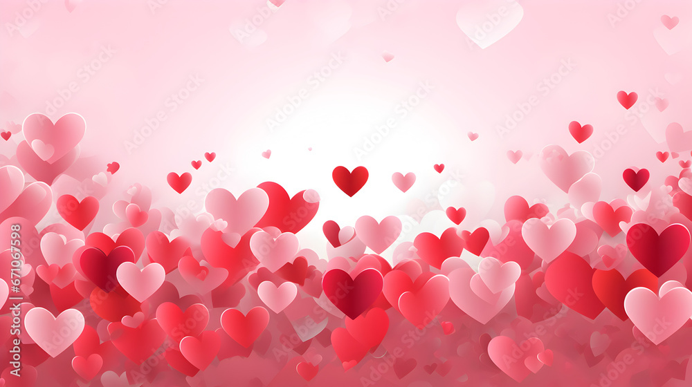 hearts background