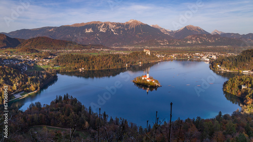 Vista Lago di Blad