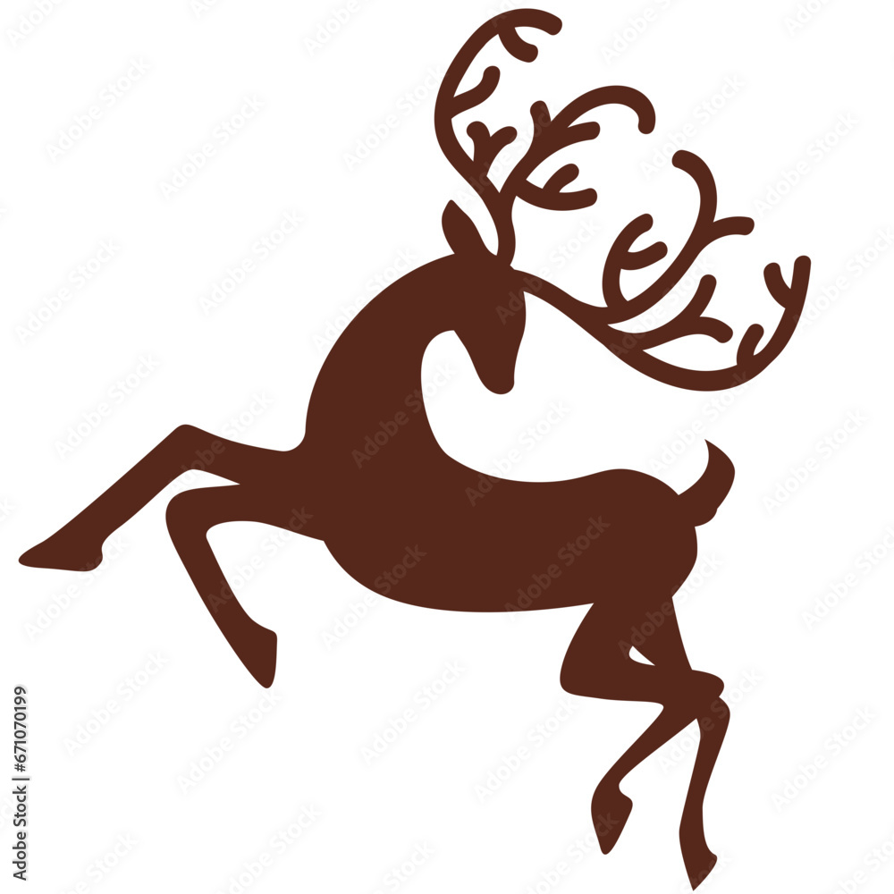 Fototapeta premium Christmas doodle