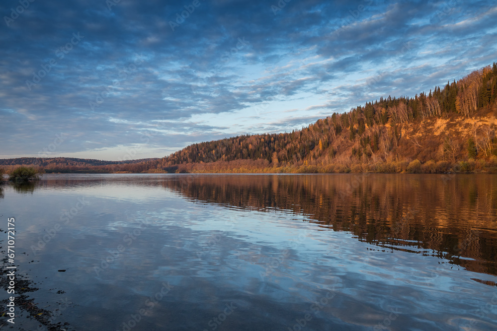 Autumn on the river