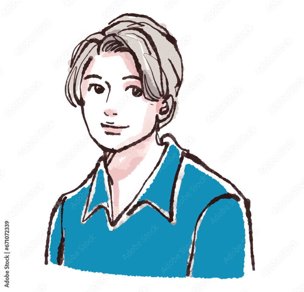 男性のイラスト素材 男性のイラスト素材