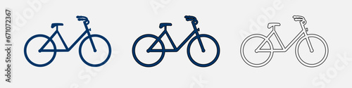 Bike vector