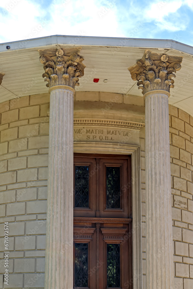 Obraz premium detail of a column