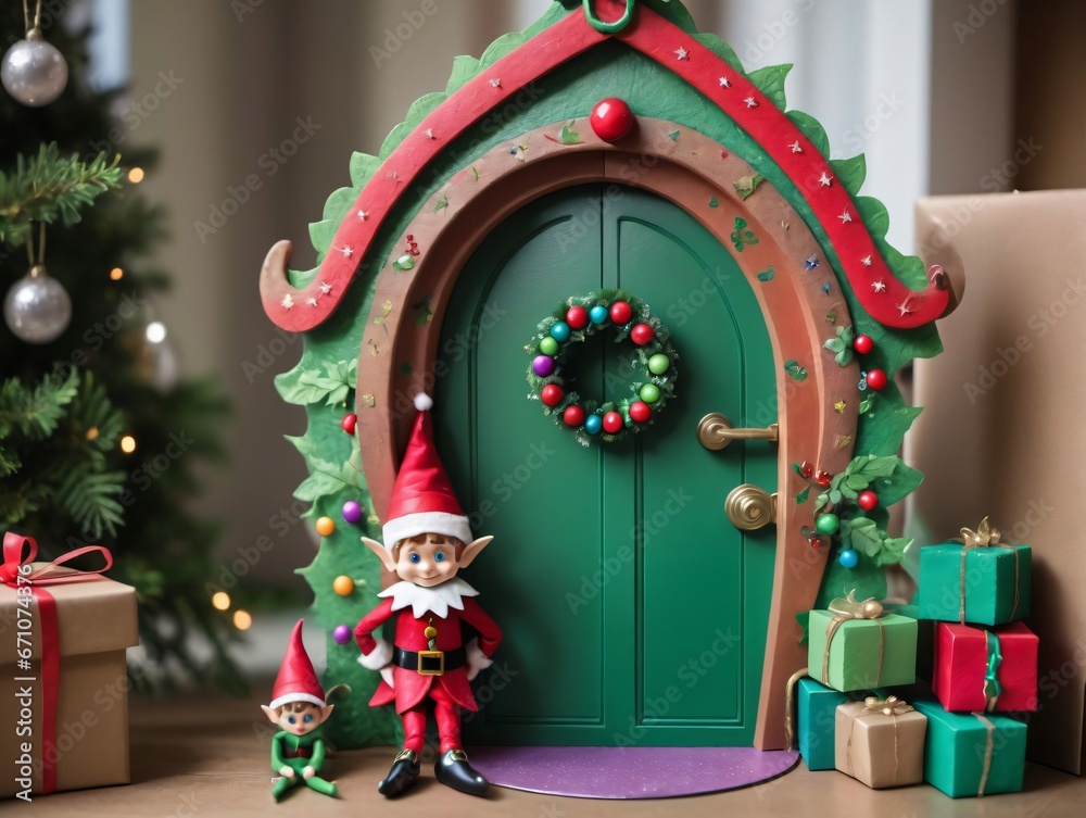Elf At The Door