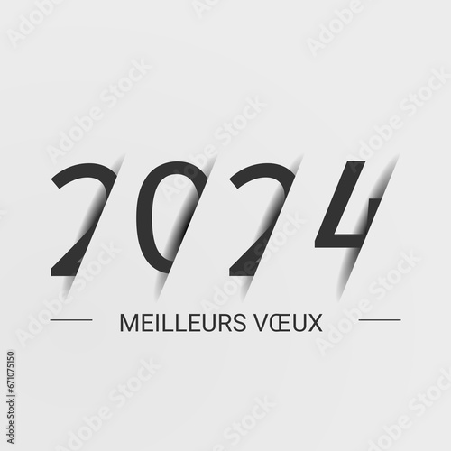 2024 - Meilleurs vœux - Bonne année