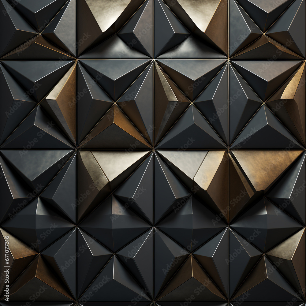 Metal embossed textures, geometric, 3D shading, 3d geometric tile pattern, elevattion view, precious metal colours, high tecnology molted metal pattern. Metal embossed textures, geometric, 3D shading, 3d geometric tile pattern, elevattion view, precious metal colours, high tecnology molted metal pattern.