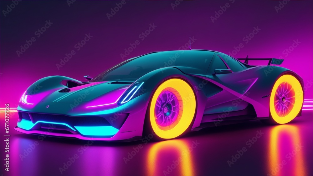 Neon Concept Car 