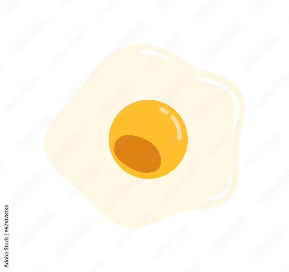 fried egg element fried egg element