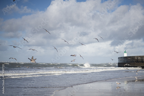 Tharon Plage avant la tempête