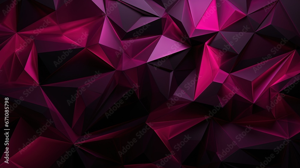  a purple abstract background with a lot of small triangular shapes.  generative ai