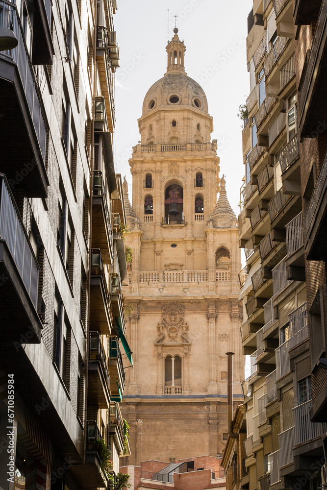 The Cathedral Church of Saint Mary in Murcia, Spain