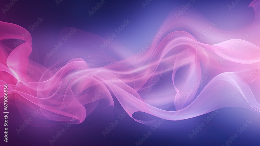 a pink and blue background with a wave of smoke in the middle. generative ai a pink and blue background with a wave of smoke in the middle. generative ai