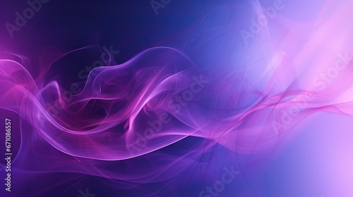  a purple and blue abstract background with a blurry wave. generative ai