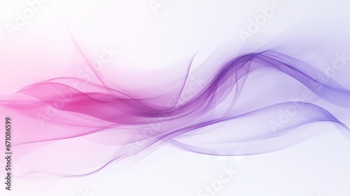  a pink and purple smoke swirls against a white background. generative ai