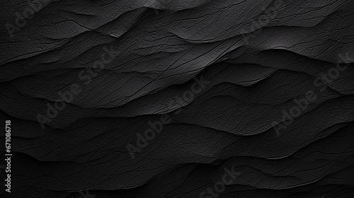 Black Color Textured Background. © Akash