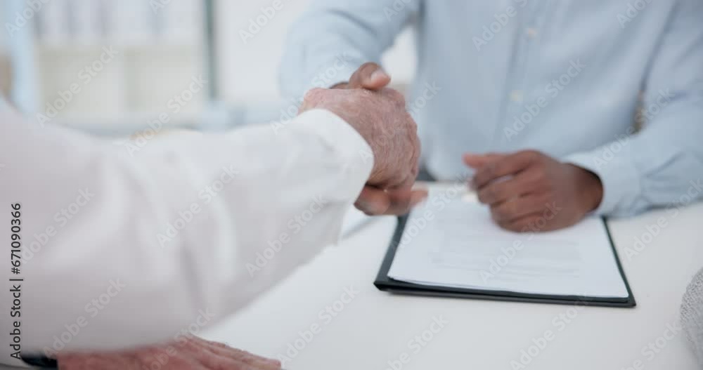 Handshake, contract and consulting with hands of people for planning, signature or deal. Financial advisor, legal documents and agreement with closeup of lawyer and client in law firm for report Handshake, contract and consulting with hands of people for planning, signature or deal. Financial advisor, legal documents and agreement with closeup of lawyer and client in law firm for report