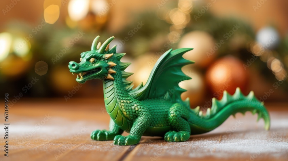 Green dragon. Chinese new year of dragon 2024 Green dragon. Chinese new year of dragon 2024