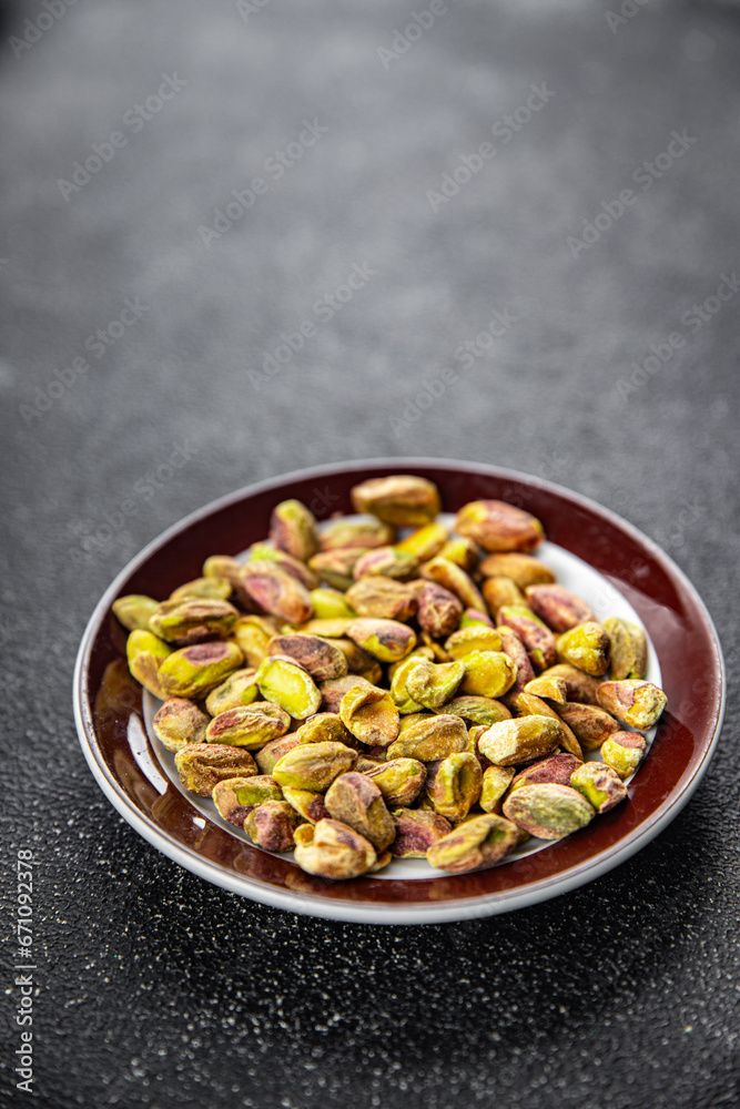 pistachio peeled nut healthy eating cooking appetizer meal food snack on the table copy space food background rustic top view pistachio peeled nut healthy eating cooking appetizer meal food snack on the table copy space food background rustic top view