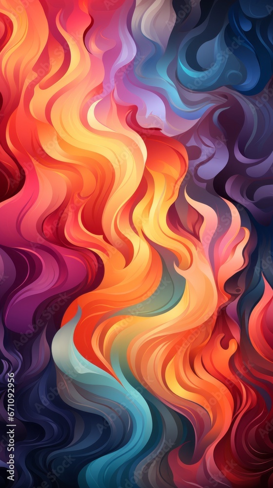multicolored flames background multicolored flames background