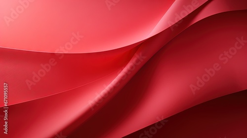  a close up of a red background with wavy lines on it. generative ai