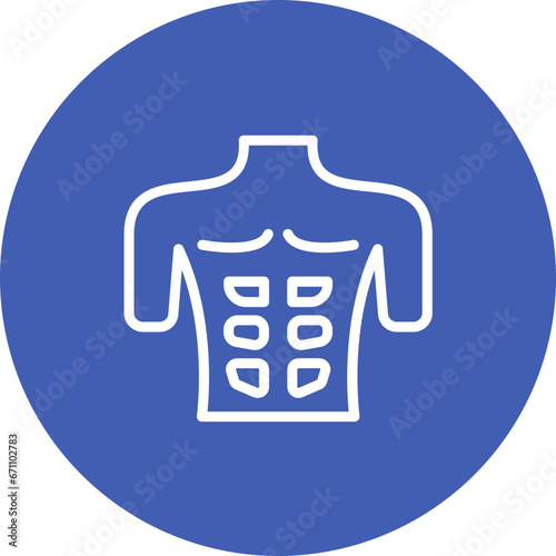 Chest Muscle Icon