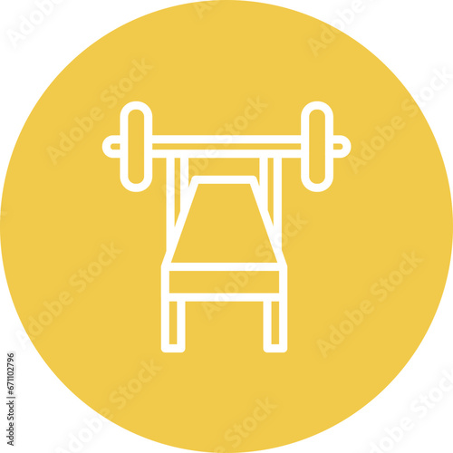 Bench Press Icon