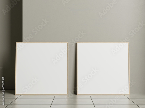 Minimal frame mockup