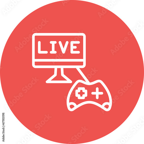 Game Streaming Icon