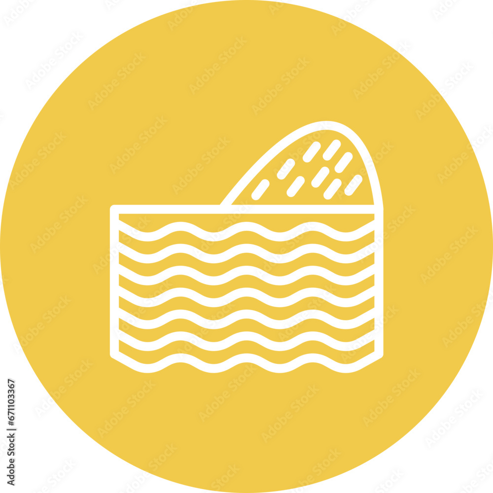 Fototapeta premium Sea Landscape Icon